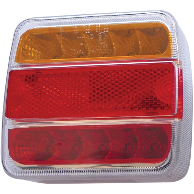 FEU Arriere 4 Fonctions LED 105X98X36 12-24V référence fournisseur 1216450